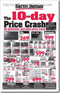 HarveyNorman10dayspricecrash_thumb Harvey Norman Pre IT Show Price Crash Sale