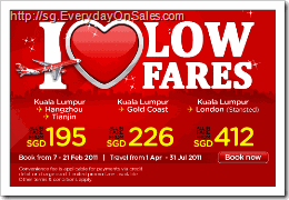 airasia-love-low-fare-promotion_thumb AirAsia I Love Low Fares Promotion