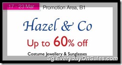 IsetanHazelCoSaleSingaporeWarehousePromotionSales Isetan - Hazel & Co Sale