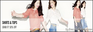 newlookPromotionSingaporeWarehousePromotionSales_thumb New look Shirts & Tops Sale