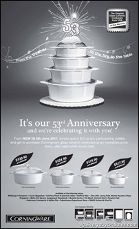 Corningware53rdAnniversaryPromotionSingaporeWarehousePromotionSales_thumb Corningware 53rd anniversary - purchase with purchase promotion.