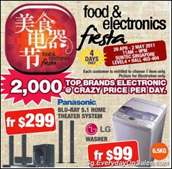 FoodelectronicsFiestaSingaporeWarehousePromotionSales_thumb Food & Electronics Fiesta 2011