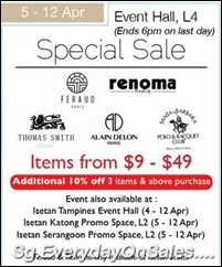 IsetanSpecialSaleSingaporeWarehousePromotionSales_thumb Isetan Special Sale