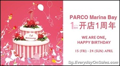 ParcoanniversarysaleSingaporeWarehousePromotionSales_thumb PARCO Marina Bay 1st Anniversary Promotion