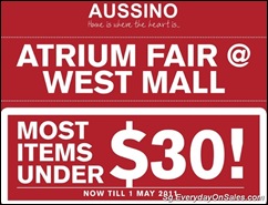 aussinoWestMallAtriumFairSingaporeWarehousePromotionSales_thumb Aussino West Mall Atrium Fair