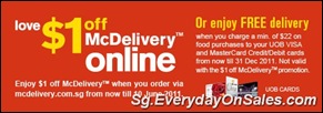 McDonaldsFreeDeliveryUOBCardSingaporeWarehousePromotionSales_thumb McDonald's Free McDelivery or $1 off Promotion