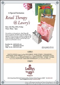 lawrysretailtherapySingaporeWarehousePromotionSales_thumb Haute Avenue Retail Therapy @ Lawry's