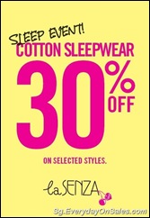 lazensasleepwearsaleSingaporeWarehousePromotionSales_thumb La Senza Cotton Sleepwear Singapore Sales