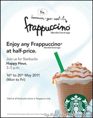 starbucks_halfpricefrapSingaporeWarehousePromotionSales_thumb Starbucks Frappuccino Half Price Promotion