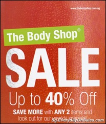 TheBodyShopSaleSingaporeWarehousePromotionSales_thumb The Body Shop Sale