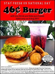 FreshnessBurger46centNationalDayPromotionSingaporeWarehousePromotionSales_thumb Freshness Burger National Day Promo