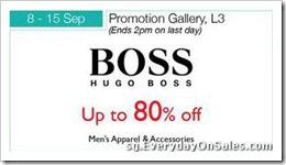 hugo boss promotion