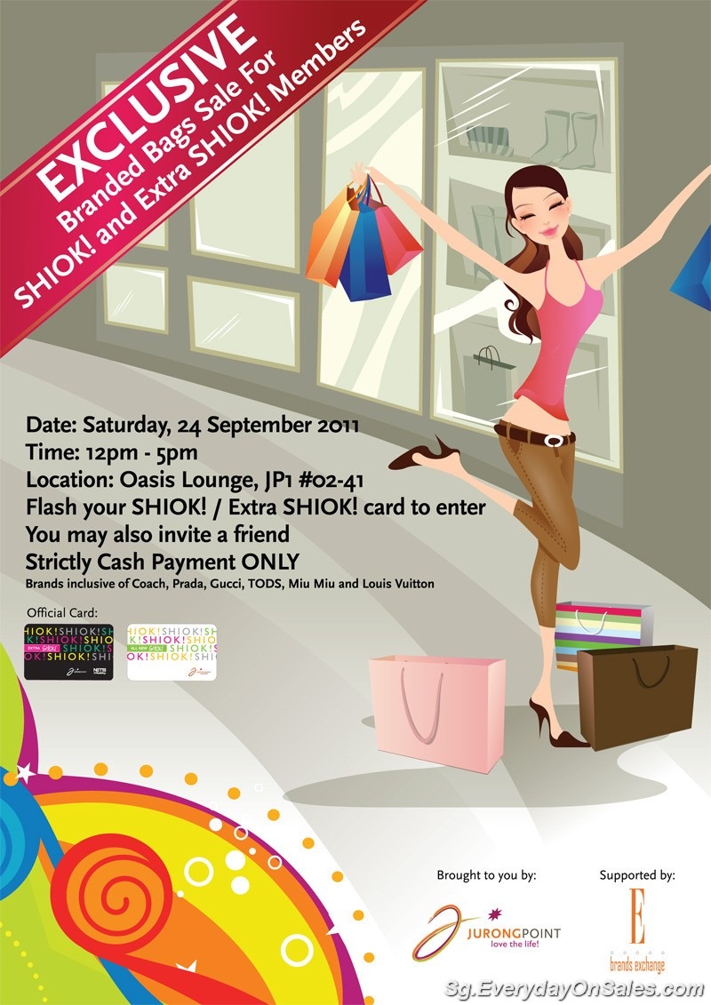 Branded Bag Sale for SHIOK