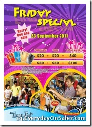 SingaporeTimezoneFridaySpecialSingaporeSalesWarehousePromotionSales_thumb Singapore Timezone Friday Special