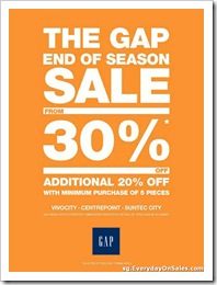 TheGapEndOfSeasonSaleSingaporeSalesWarehousePromotionSales_thumb The Gap End Of Season Sale