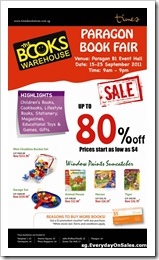 TimeBookstoresParagonBookFairSingaporeSalesWarehousePromotionSales_thumb Time Bookstores Paragon Book Fair