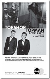 TopshopTopmanAutumnWinterCollectionPartySingaporeSalesWarehousePromotionSales_thumb Topshop & Topman A/W11 Party