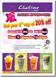 ChatimePromotionNovenaSquareSingaporeSalesWarehousePromotionSales_thumb Chatime Promotion @ Novena Square