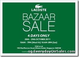 LacosteBazaarSaleSingaporeSingaporeSalesWarehousePromotionSales_thumb Lacoste Bazaar Sale Singapore