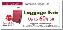 LuggageFairIsetanSingaporeSalesWarehousePromotionSales_thumb Luggage Fair @ Isetan