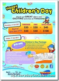 TimezoneChildrensDaySpecialSingaporeSalesWarehousePromotionSales_thumb Timezone Children's Day Special