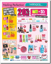 WatsonsSpecialSingaporeSalesWarehousePromotionSales_thumb Watsons Special