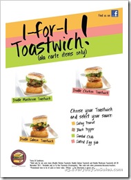 YaKunKaya1For1ToastwichSingaporeSalesWarehousePromotionSales_thumb Ya Kun Kaya 1-For-1 Toastwich