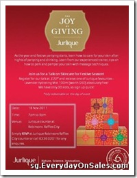 JurliqueTheJoyOfGivingSingaporeSalesWarehousePromotionSales_thumb Jurlique The Joy Of Giving