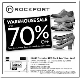 Rockport cheap warehouse sale