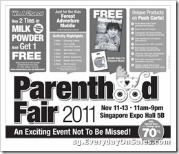 SingaporeParenthoodFair2011SingaporeSalesWarehousePromotionSales_thumb Singapore Parenthood Fair 2011
