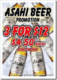 AsahiBeerPromotionSingaporeSalesWarehousePromotionSales_thumb Asahi Beer Promotion