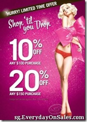 LaSenzaShoptilYouDropOffer_thumb La Senza 'Shop til You Drop' Offer