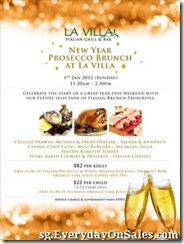 LaVillaNewYearProseccoBrunch_thumb La Villa New Year Prosecco Brunch Special