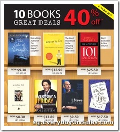 Popular10BooksGreatDealsSingaporeSalesWarehousePromotionSales_thumb Singapore 10 Books Great Deals