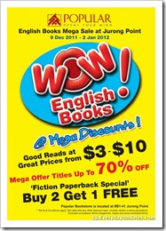 WowEnglishBooksMegaDiscountsPopularSingaporeSalesWarehousePromotionSales_thumb Wow! English Books Mega Discounts @ Popular