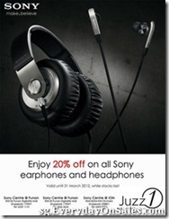 Juzz1SonyEarphonesHeadphonesPromotion_thumb Juzz 1 Sony Earphones & Headphones Promotion