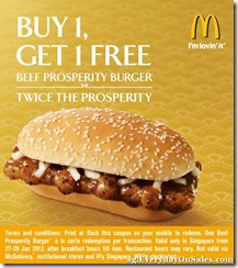 McDonaldsSingapore1For1ProsperityBurger_thumb McDonald's Singapore 1-For-1 Prosperity Burger