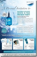 BiothermExlcusiveWhiteDToxPreviewPartyRobinsons_thumb Biotherm Exclusive White D-Tox Preview Party @ Robinsons