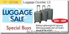 LuggageSaleIsetanSerangoon_thumb Luggage Sale @ Isetan Serangoon