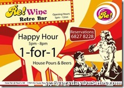ReWineRetroBarHappyHour1For1Deals_thumb Re! Wine Retro Bar Happy Hour 1-For-1 Deals