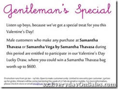 SamanthaThavasaGentlemansSpecial_thumb Samantha Thavasa Gentleman's Special