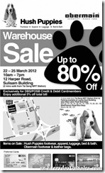 HushPuppiesObermainWarehouseSale2012_thumb Hush Puppies & Obermain Warehouse Sale 2012