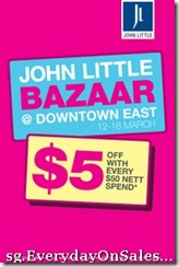 JohnLittleBazaarDowntownEastSingapore_thumb John Little Bazaar @ Downtown East Singapore