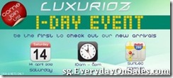 LuxuriozBrandedBagSale1DayEvent_thumb Luxurioz Branded Bag Sale 1-Day Event