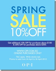 OPIOnlineStoreSpringSale_thumb OPI Online Store Spring Sale