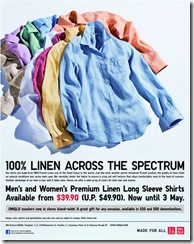 UniqloPremiumLinenLongSleeveShirts_thumb Uniqlo Men's and Women's Polo Shirts & Premium Linen Long Sleeve Shirts Promo