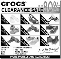 CrocsSingaporeClearanceSale2012_thumb Crocs Singapore Clearance Sale 2012