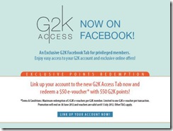 G2000SingaporeEarnG2KPointGet50Evoucher_thumb G2000 Singapore Earn G2K Point & Get $50 E-Voucher