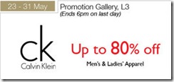 IsetanScottsCalvinKleinMensandLadiesApparelSale_thumb Isetan Scotts Calvin Klein Men's and Ladies' Apparel Sale