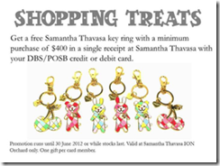 SamanthaThavasaKeyRingGiveaway_thumb Samantha Thavasa Key Ring Giveaway